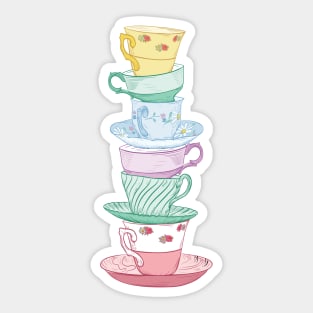 Tea Time #6 Sticker